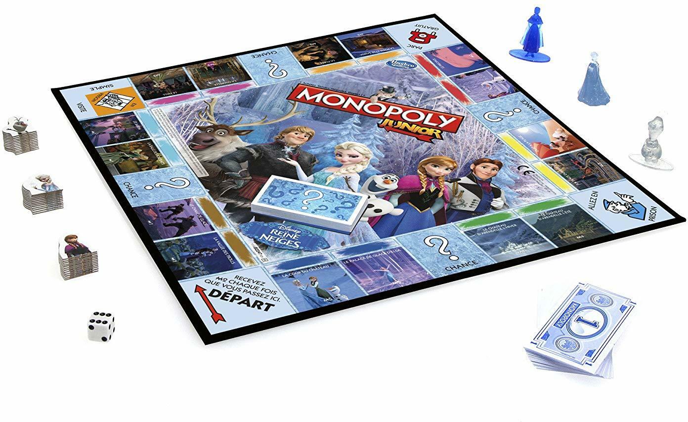 Monopoly: Junior - La Reine des Neiges Plateau