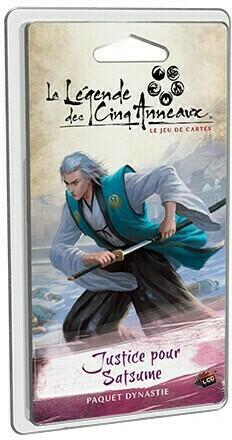 La Légende des Cinq Anneaux: Le Jeu de Cartes - Justice pour Satsume Cover 3d