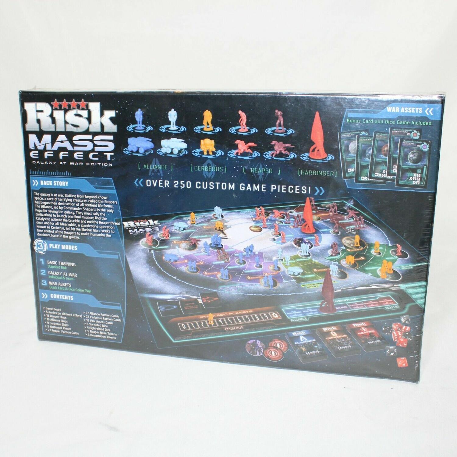 Risk: Mass Effect - Galaxy at War Edition Back 3d