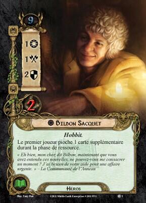 Le Seigneur des Anneaux: Le Jeu de Cartes Carte