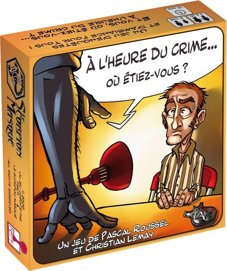À l'Heure du Crime... Où Étiez-Vous ? Cover 3d