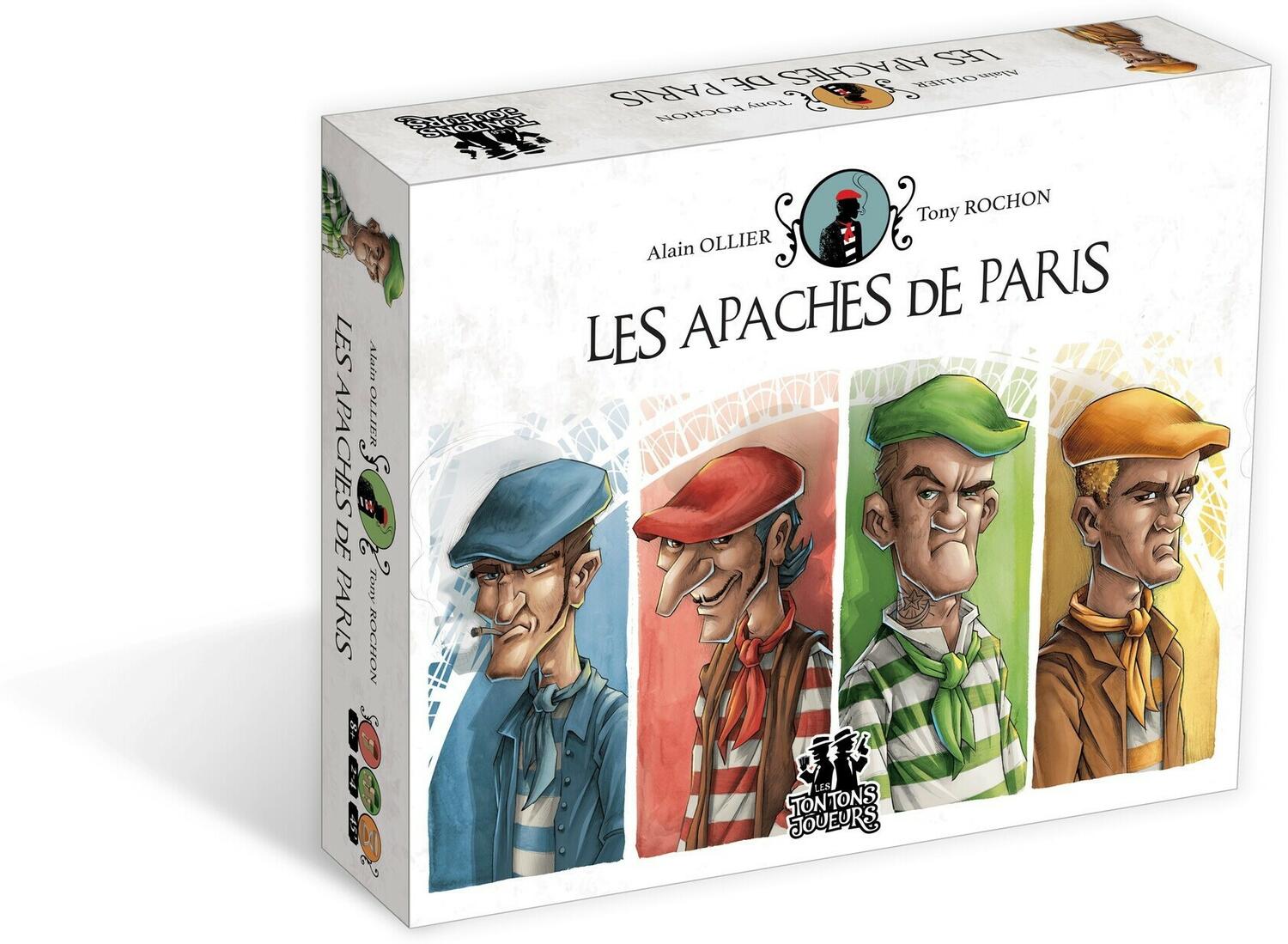 Les Apaches de Paris Cover 3d