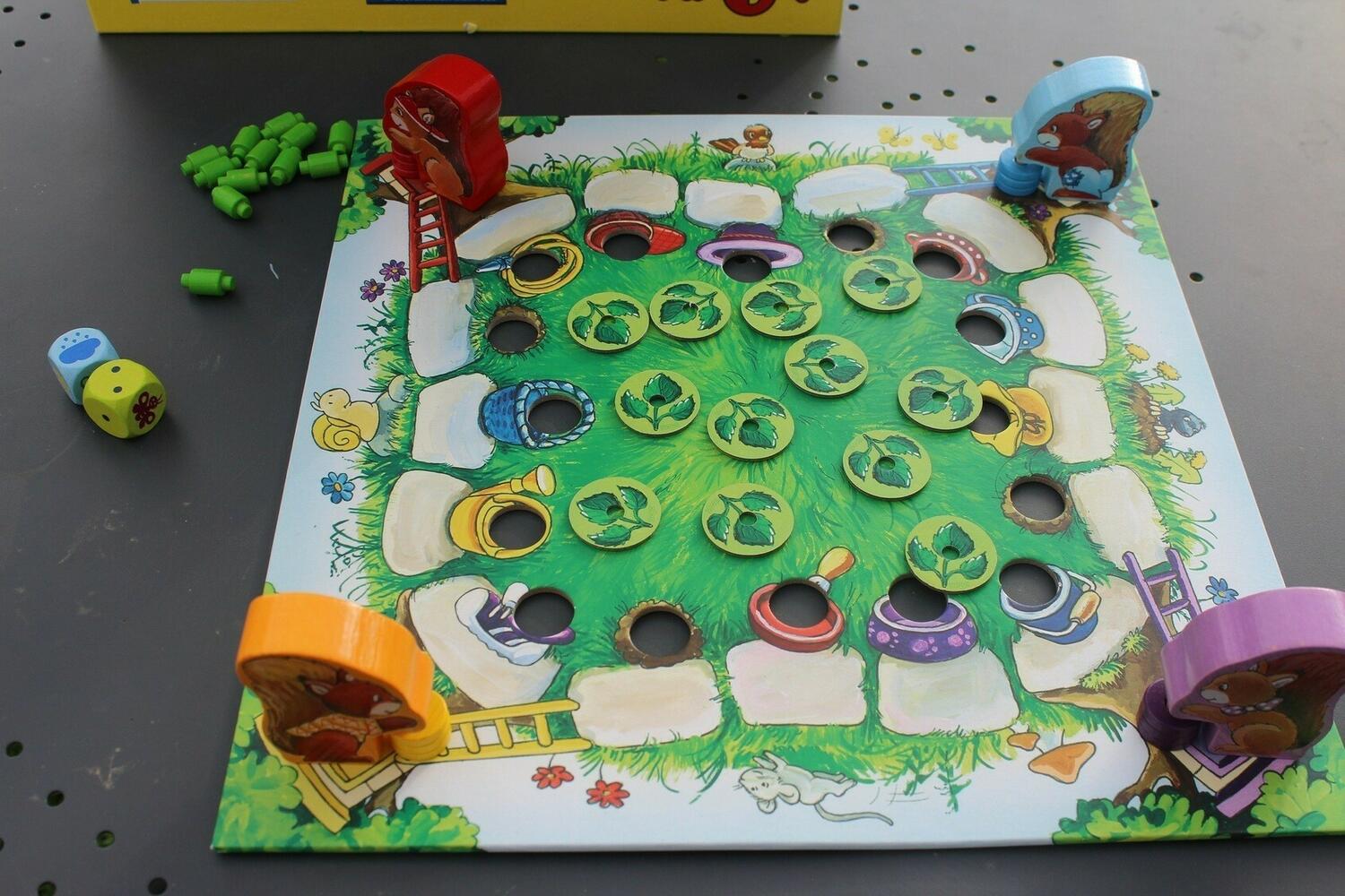 Les Écureuils Jardiniers Eclate