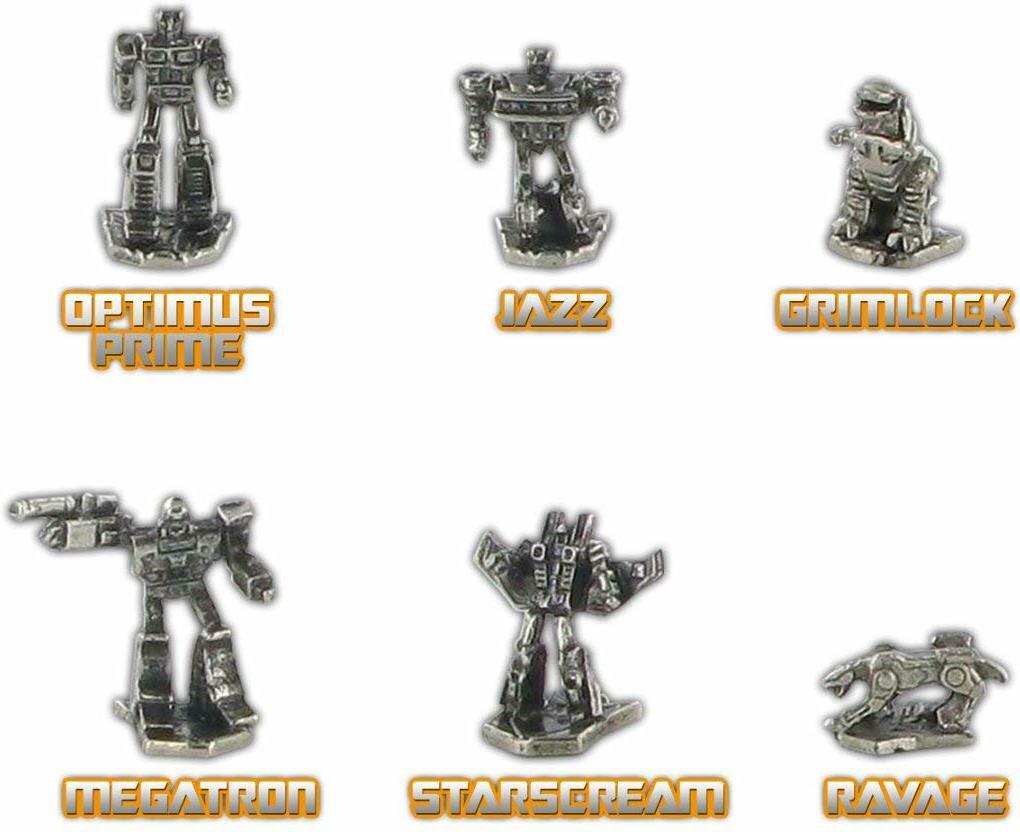 Monopoly: The Transformers - Retro Edition Pions