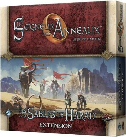 Le Seigneur des Anneaux: Le Jeu de Cartes - Les Sable de Harad Cover 3d