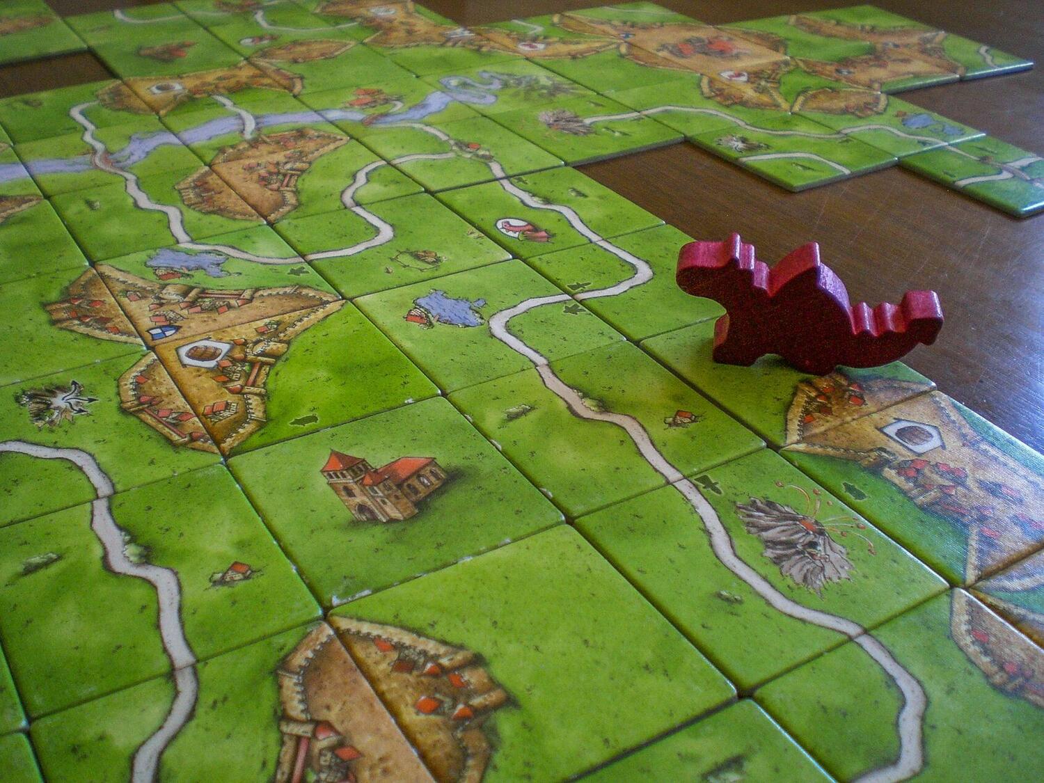 Carcassonne: Extension 3 - Princesse et Dragon Zoom