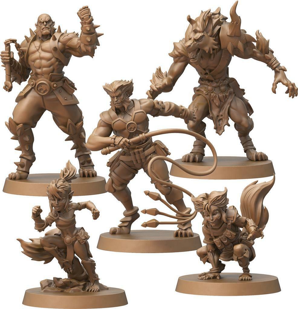 Zombicide: Black Plague - Thundercats Pack 2 Figurines