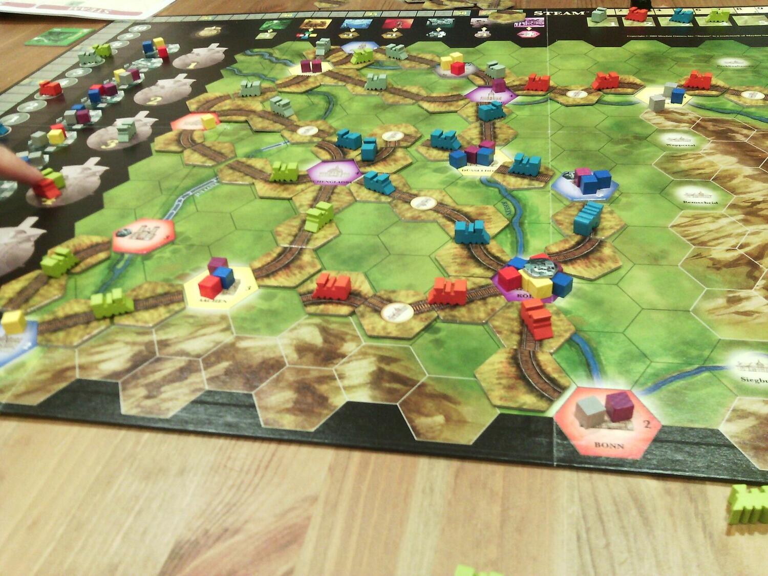 Steam: Les Voies de la Richesse Eclate