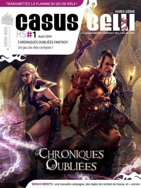 Chroniques Oubliées: Fantasy - Hors-série Casus Belli n°1 Cover