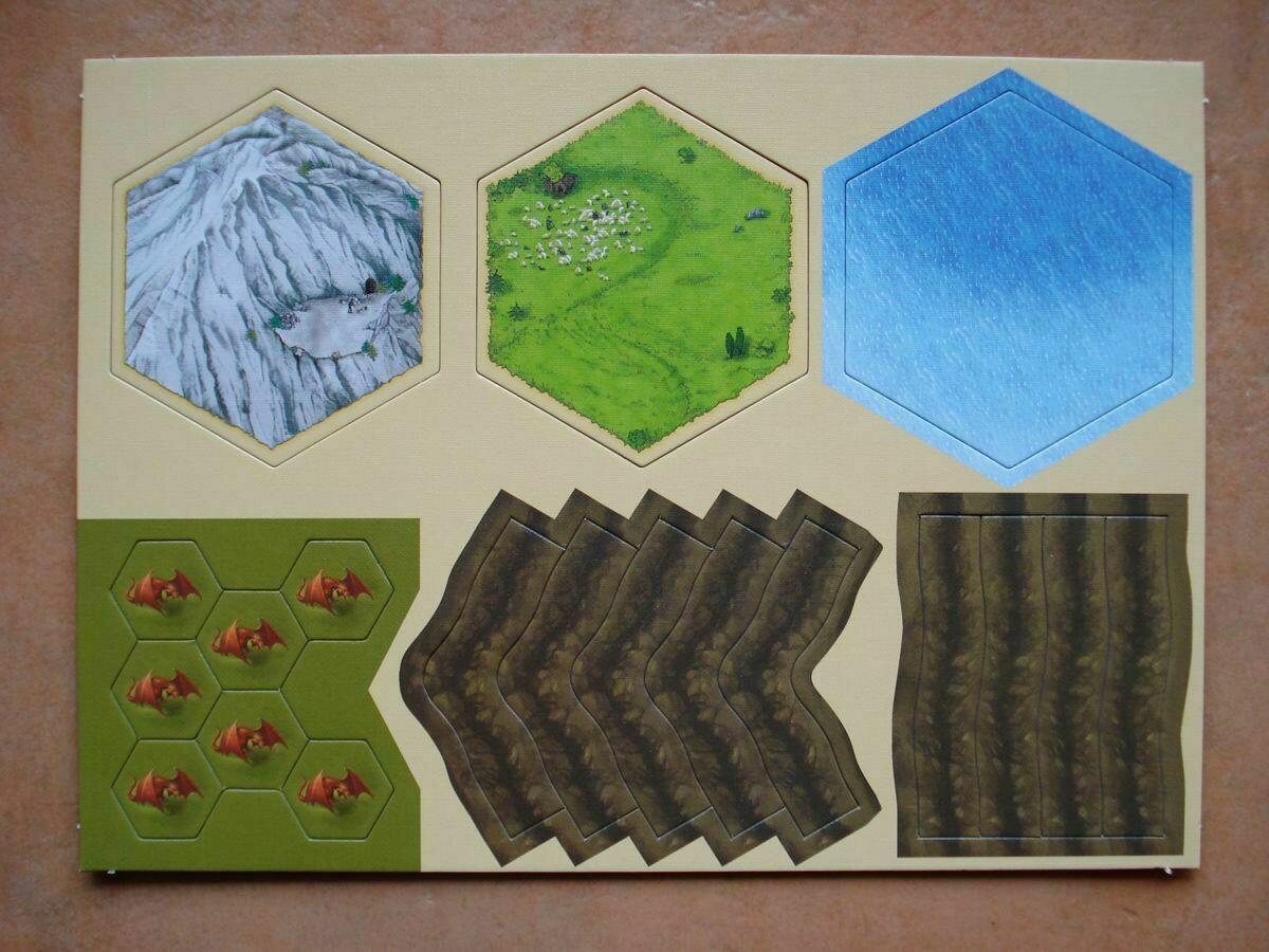 Catan: Trésors, Dragons & Explorateurs Tuiles
