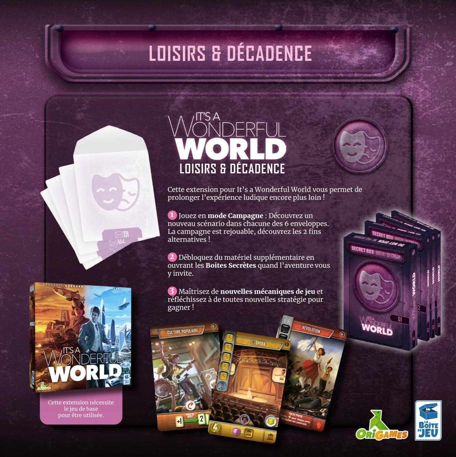 It's a Wonderful World: Loisirs & Décadence Back