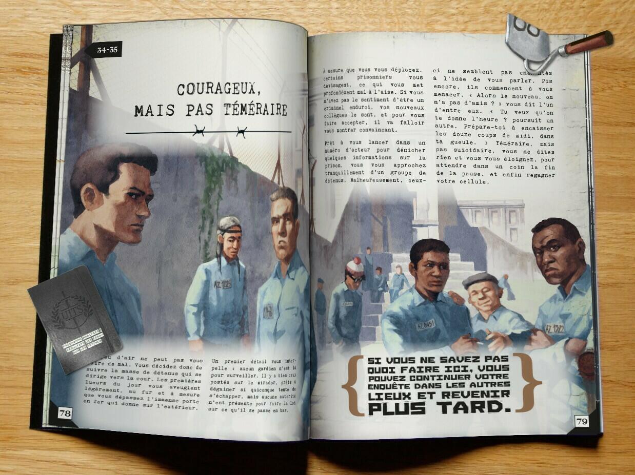 Escape Quest: Infiltration à Alcatraz Pages