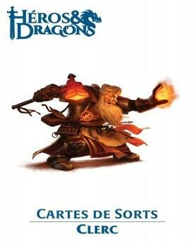 Héros & Dragons: Cartes de Sorts - Clerc Cover
