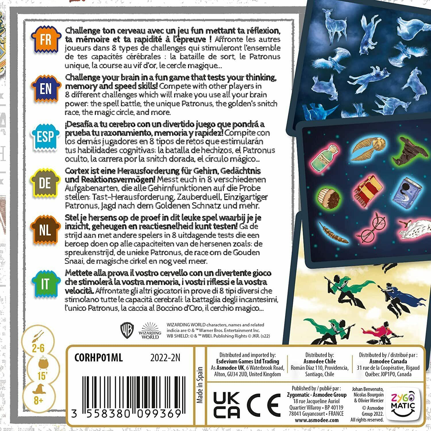 Cortex: Challenge - Harry Potter Back