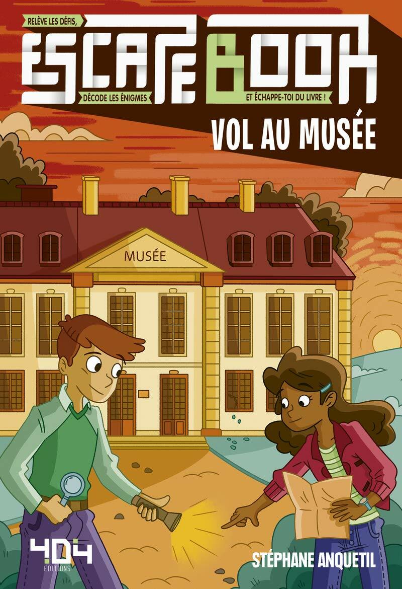 Escape Book: Vol au Musée Cover