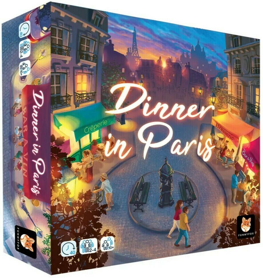 Dinner in Paris Cover 3d
