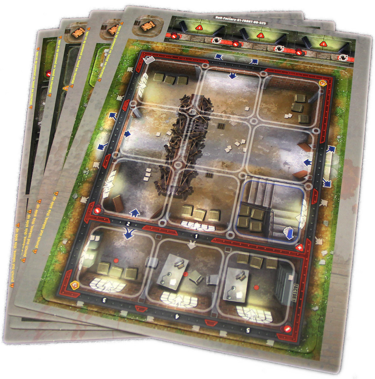 Heroes of Normandie: Radar Station and Factory Cover Transparent