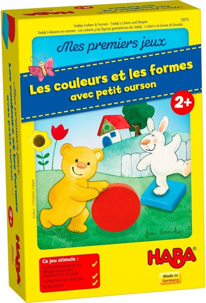 Mes Premiers Jeux: Les Couleurs et les Formes Avec Petit Ourson Cover 3d