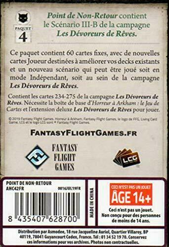Horreur à Arkham: Le Jeu de Cartes - Point de Non-Retour Back