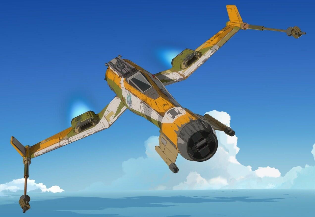 Star Wars: X-Wing - Fireball Artwork