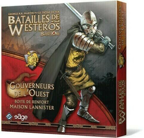 Batailles de Westeros: Gouverneurs de l'Ouest Cover 3d