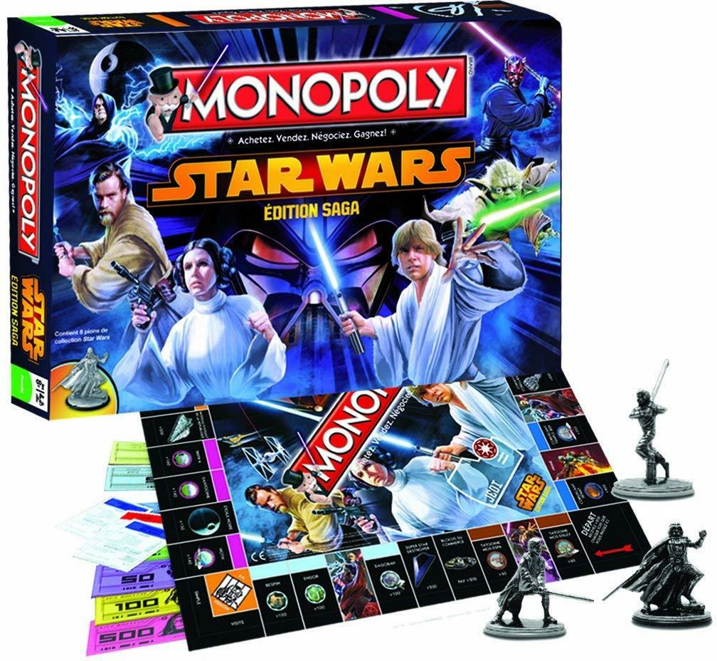 Monopoly: Star Wars - Édition Saga Eclate