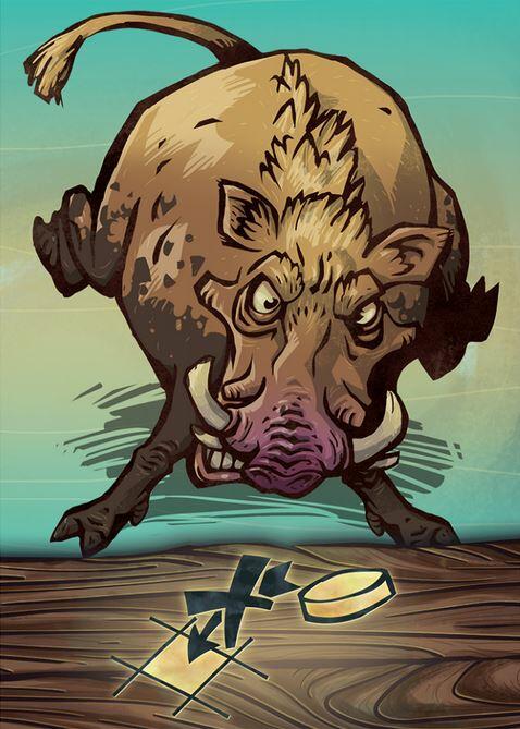 Kiwara Carte Phacochère