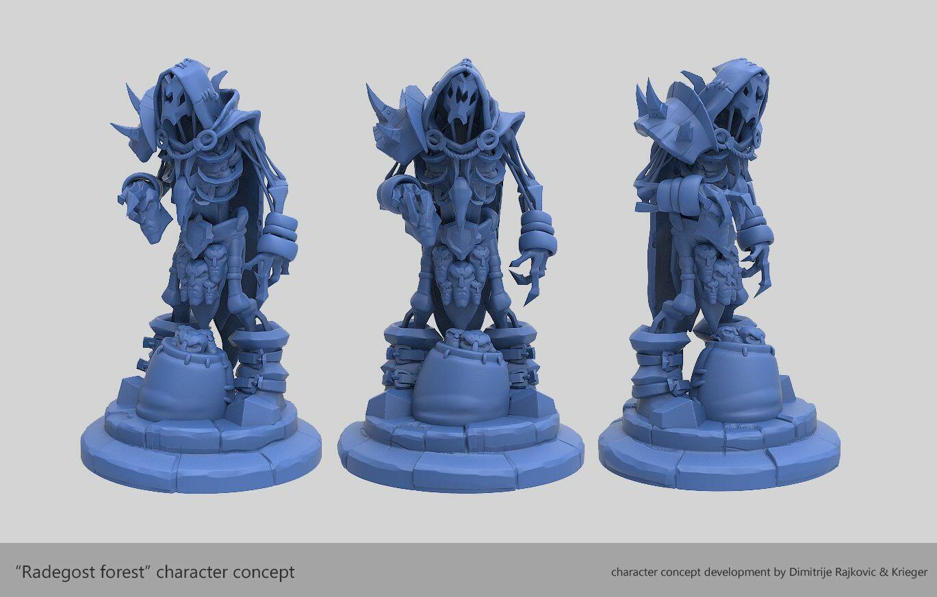 Forest of Radgost Figurines