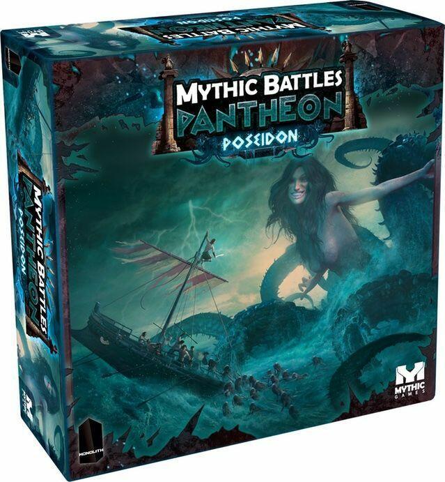 Mythic Battles: Pantheon - Poseidon Cover 3d