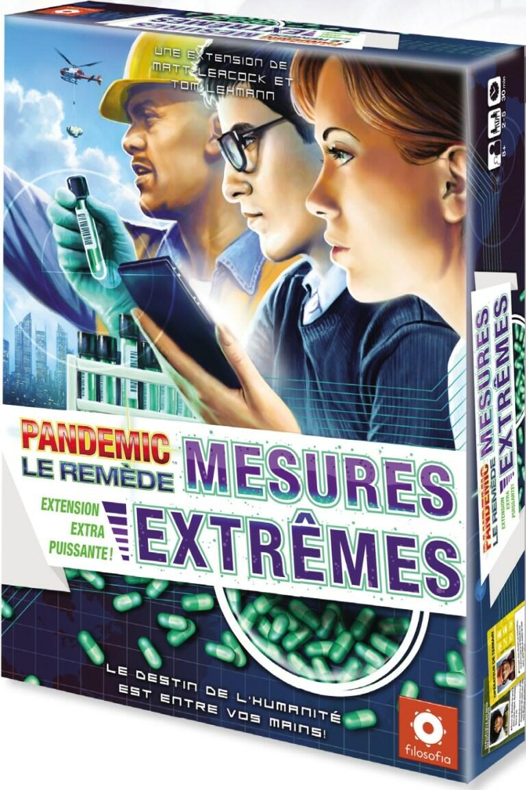 Pandemic: Le Remède - Mesures Extrêmes Cover 3d