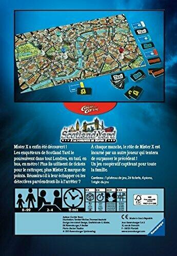 Scotland Yard: Coup de Cœur Back