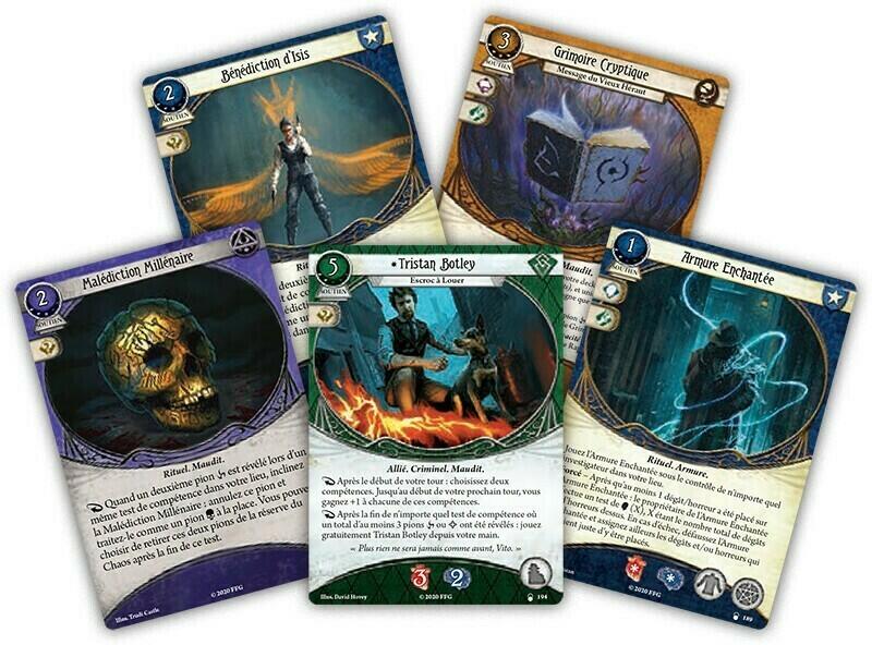 Horreur à Arkham: Le Jeu de Cartes - Horreur à Toute Vitesse Cartes