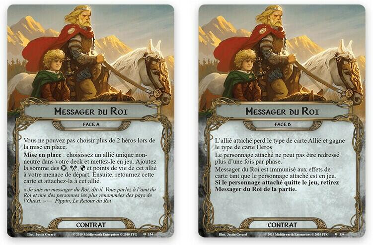 Le Seigneur des Anneaux: Le Jeu de Cartes - La Terre des Lamentations Cartes