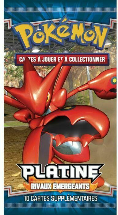 Pokémon: Platine - Rivaux Émergeants - Booster Cover