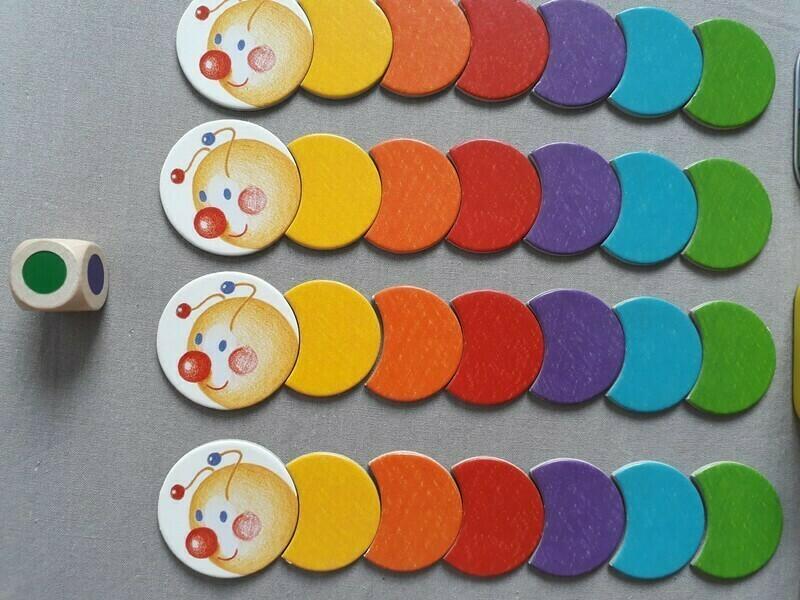 Chenilles Arc-en-Ciel 1997 Eclate