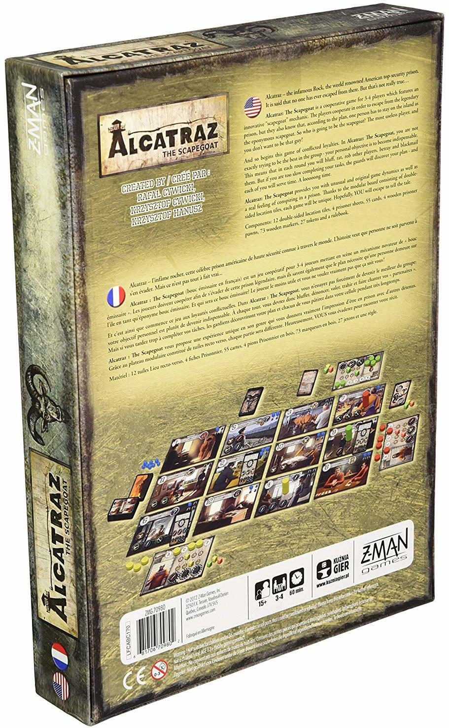 Alcatraz: The Scapegoat Back 3d