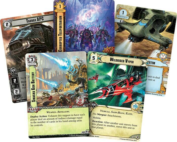 Warhammer 40,000: Conquest - Aux Aguets Cartes