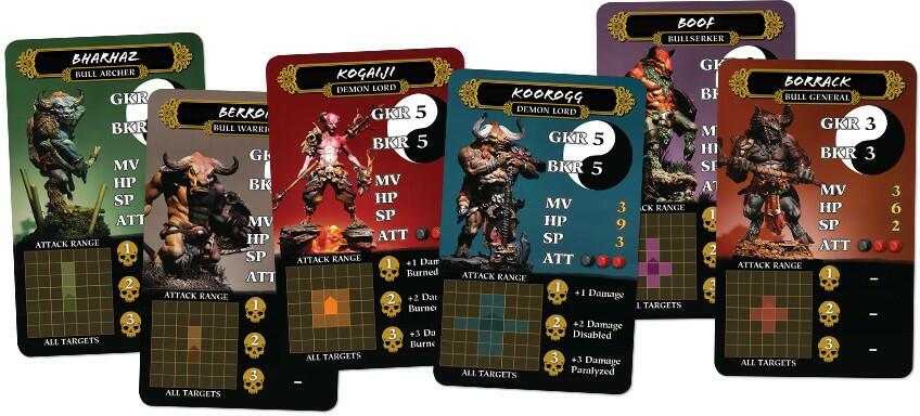 Journey: Wrath of Demons Cartes