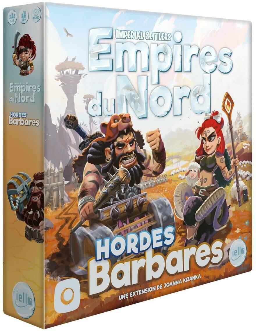 Imperial Settlers: Empires du Nord - Hordes Barbares Cover 3d