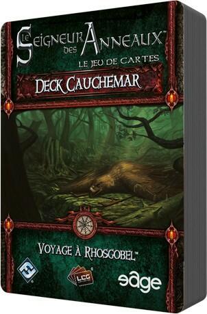 Le Seigneur des Anneaux: Le Jeu de Cartes - Deck Cauchemar - Voyage à Rhosgobel Cover 3d