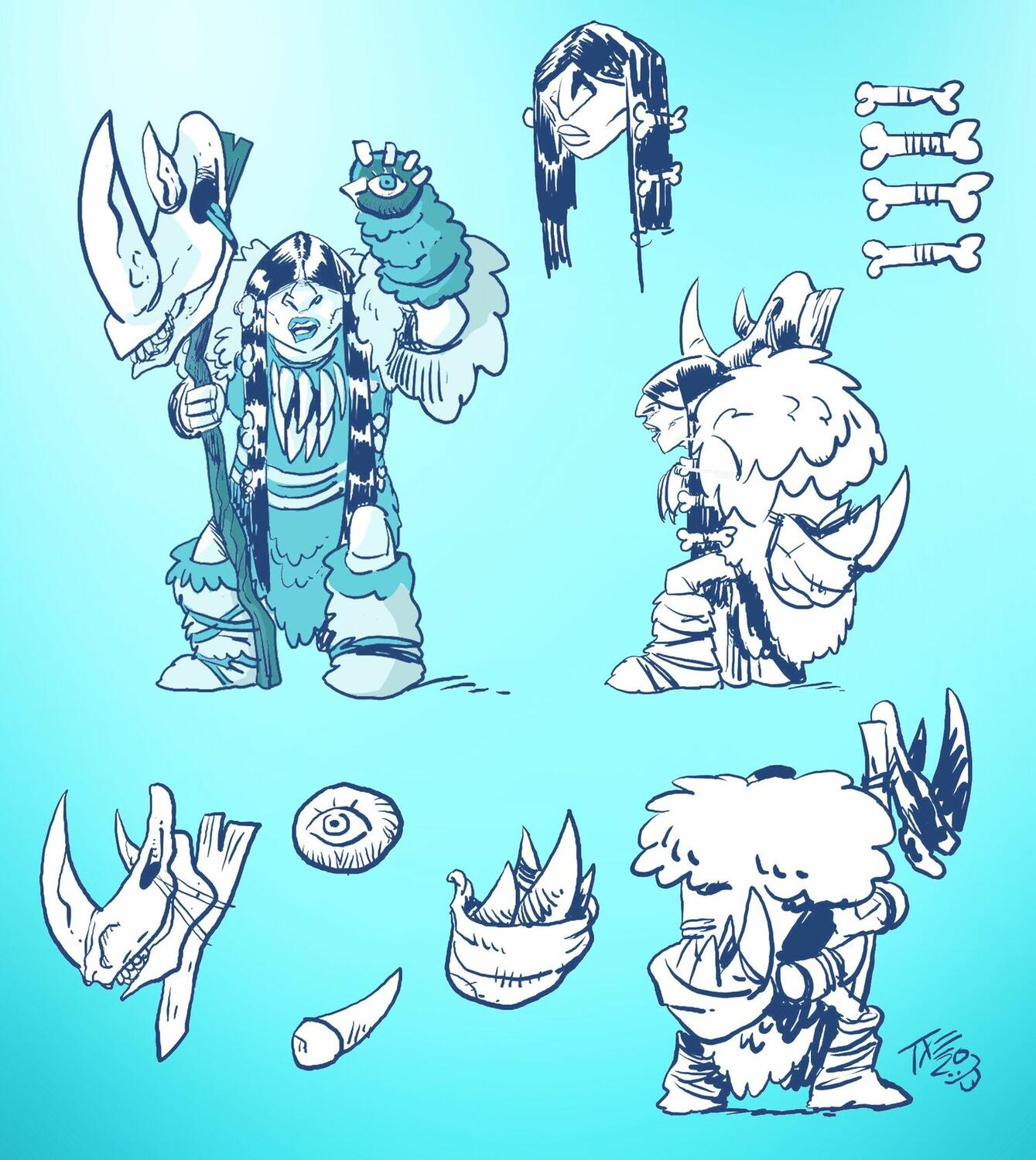 Endless Winter: Paleoamericans Artwork