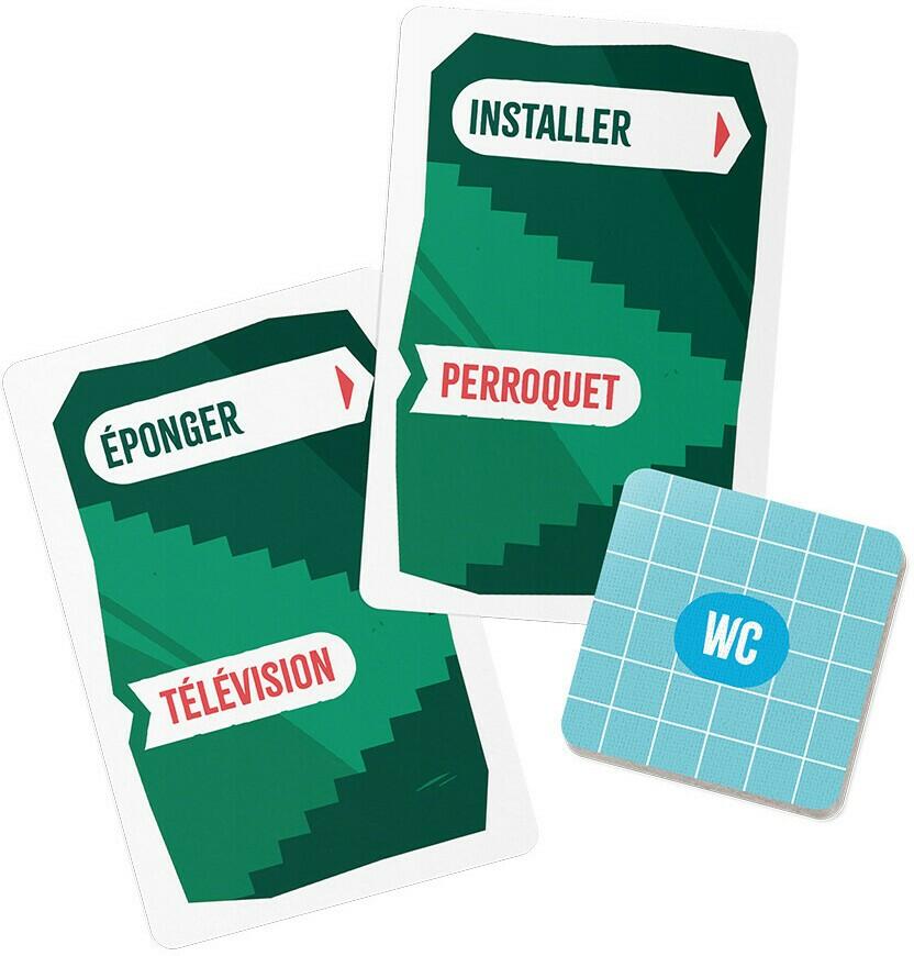 Kiki va Sortir les Poubelles ? Cartes