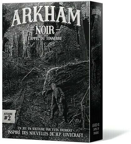 Arkham Noir: Affaire #2 - L'Appel du Tonnerre Cover 3d