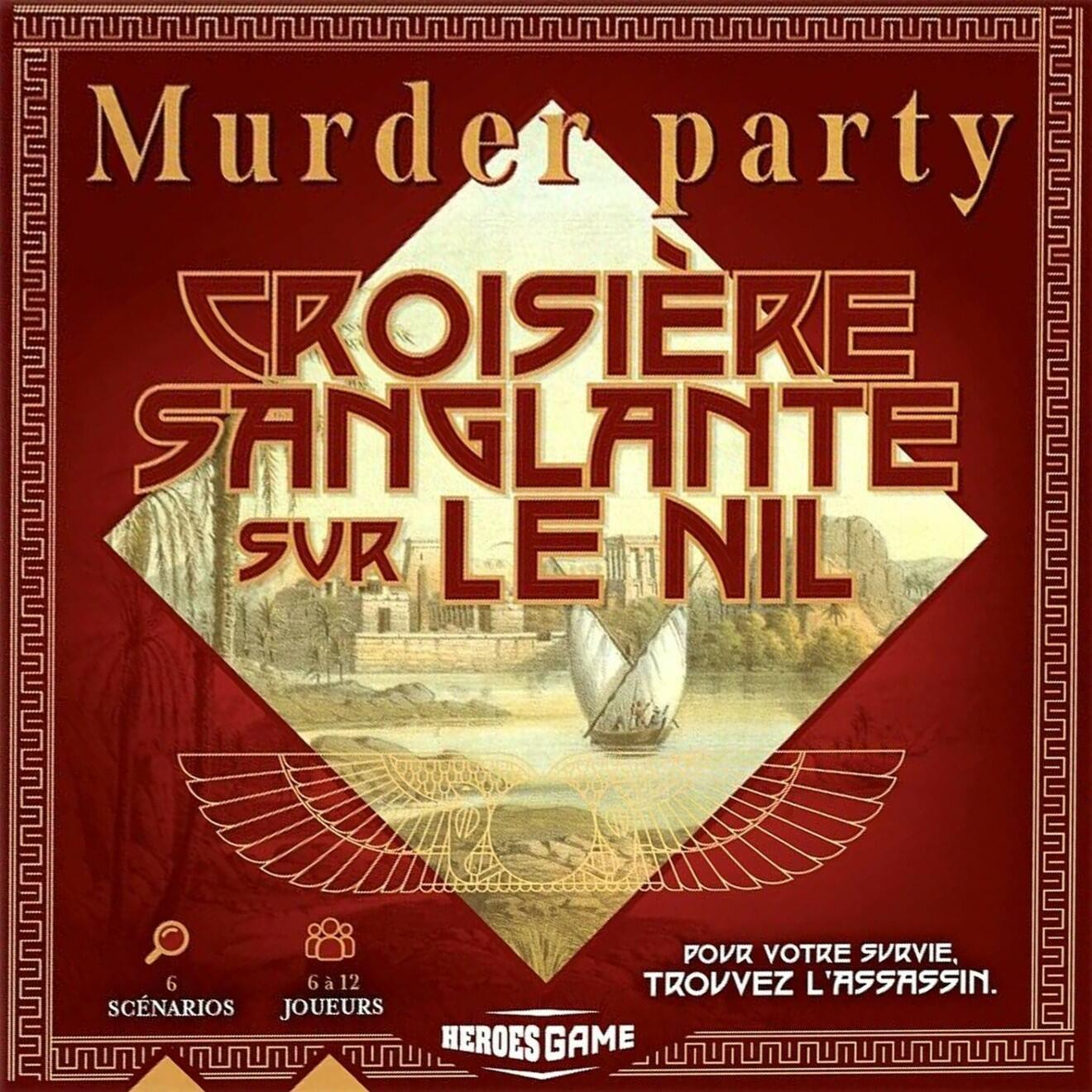 Murder Party: Croisière Sanglante sur le Nil Cover