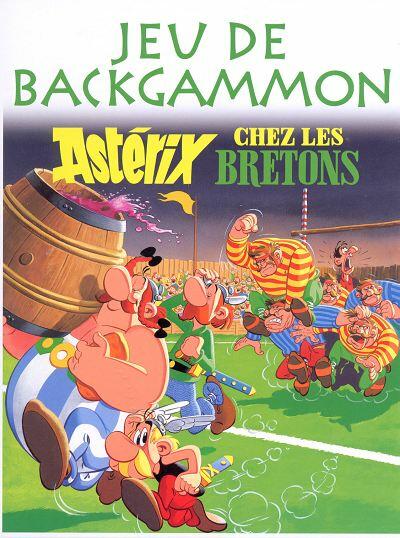 Jeu de Backgammon: Astérix chez les Bretons Cover