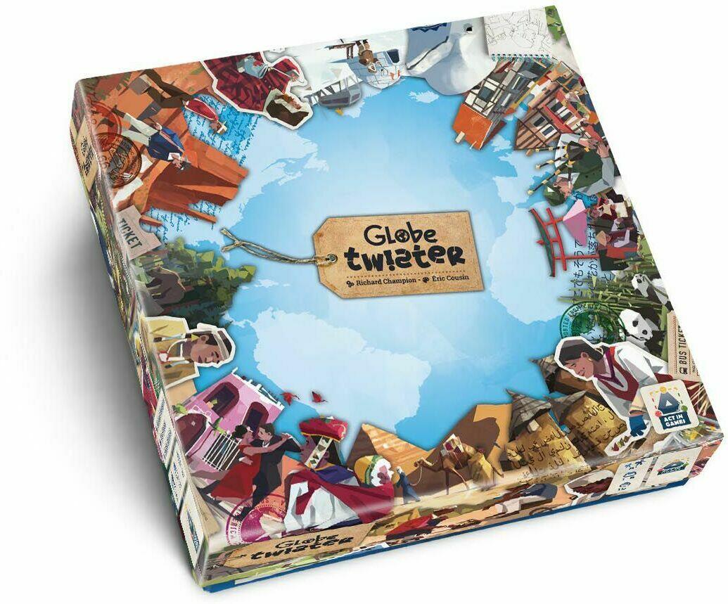 Globe Twister Cover 3d