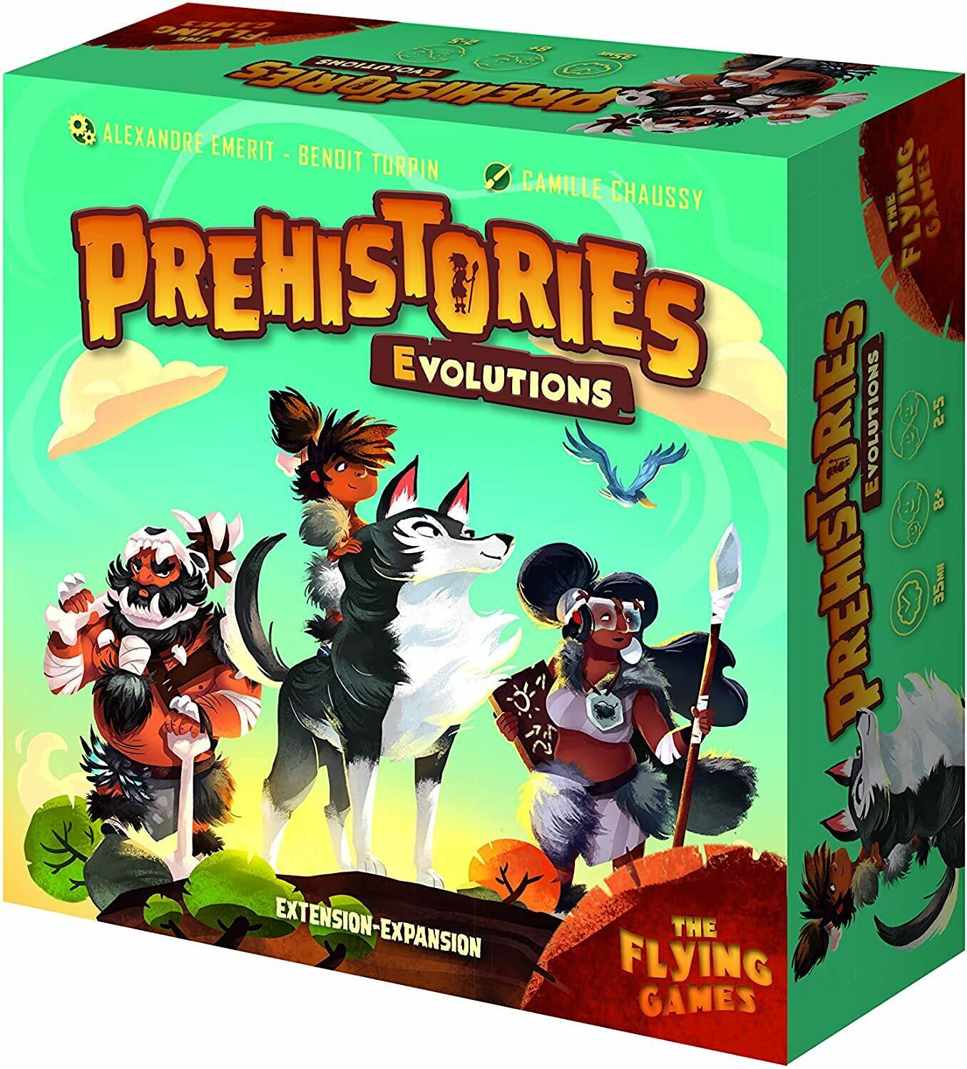 Prehistories: Évolutions Cover 3d