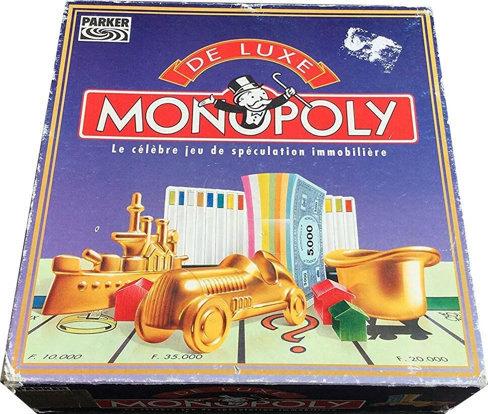 Monopoly: De Luxe Cover 3d
