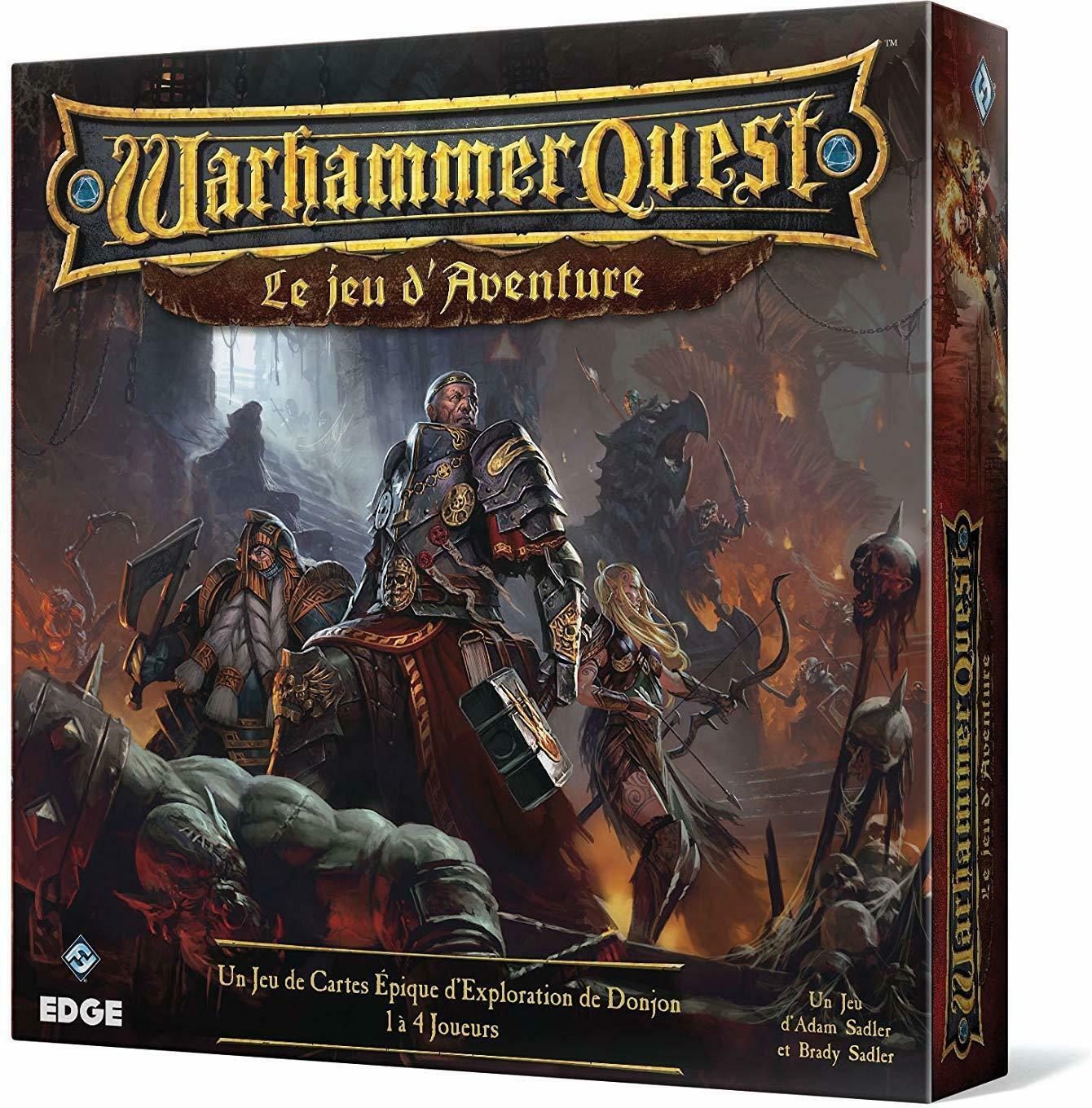 Warhammer Quest: Le Jeu d’Aventure Cover 3d