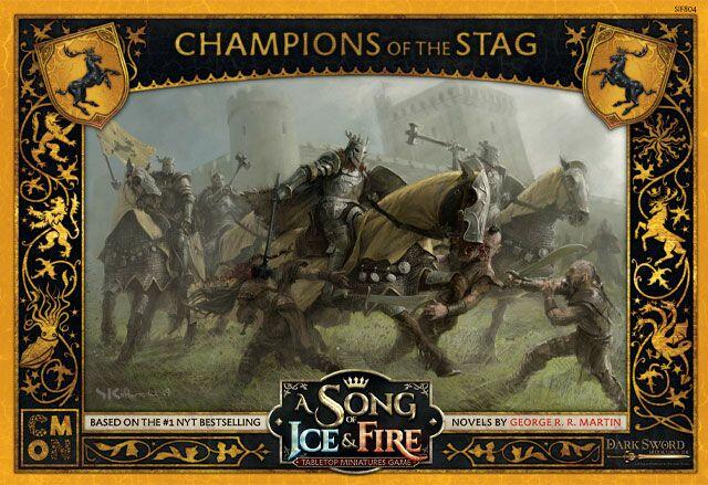 Le Trône de Fer: Le Jeu de Figurines - Champions du Cerf Cover